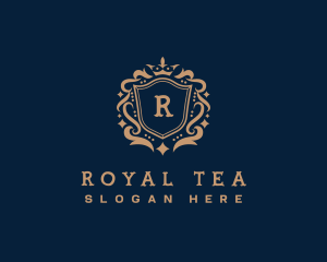 Royal Ornamental Shield logo design