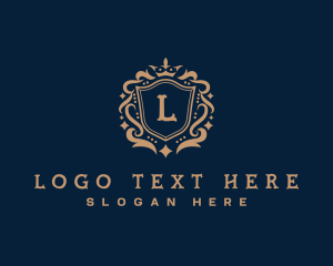 Luxury - Royal Ornamental Shield logo design