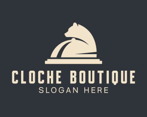 Bear Cloche Dining logo design