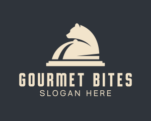 Dining - Bear Cloche Dining logo design