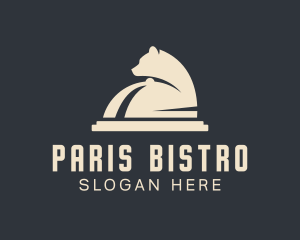 Bear Cloche Dining logo design