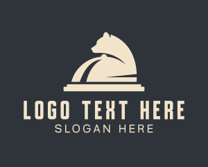 Bear Cloche Dining Logo