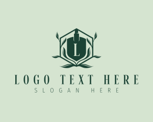 Dig - Shovel Garden Leaves logo design