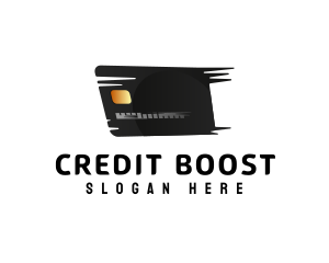 Credit - Fast Credit Card Payment logo design