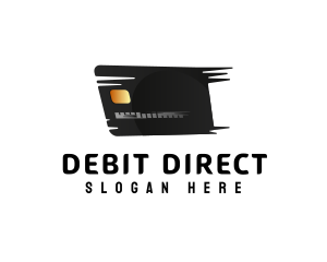 Debit - Fast Credit Card Payment logo design