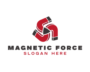 Magnetism - Magnet Media Player logo design