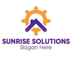 Sunrise - Sunrise Roof Property logo design