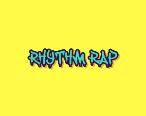 Rap - Cool Freestyle Graffiti logo design