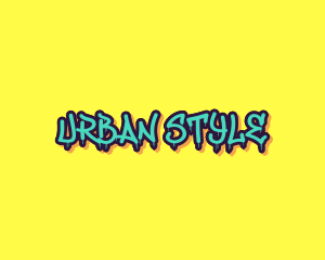 Specialty Shop - Cool Freestyle Graffiti logo design