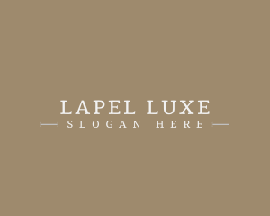 Luxe Fashion Business logo design