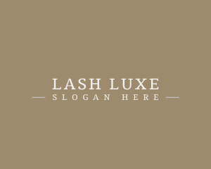 Luxe Fashion Business logo design