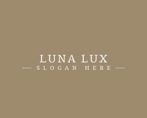 Luxe Fashion Business logo design