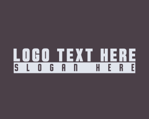 Businesss - Modern Advertising Wordmark logo design