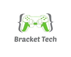 Bracket - Bracket Game Controller logo design