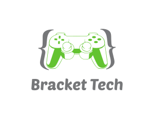 Bracket Game Controller logo design