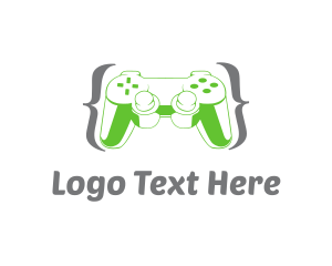 Code - Bracket Game Controller logo design
