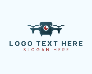 Digicam - Media Camera Drone logo design