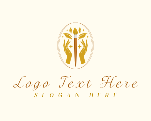 Premium - Luxury Creative Paintbrush logo design