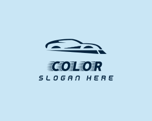 Speed - Fast Racing Sports Car logo design