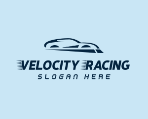 Fast Racing Sports Car logo design