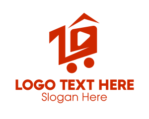 Video - Shopping Cart Video logo design