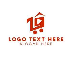 Online Store - Shopping Cart Video logo design