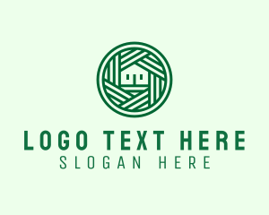 Village - Home Real Estate Property logo design