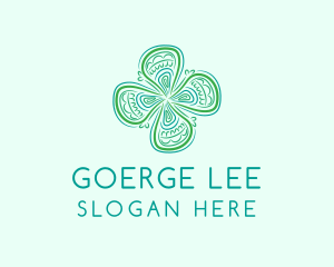 Leaf - Four Leaf Clover logo design