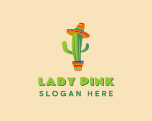 Mexican Hat Cactus  Logo