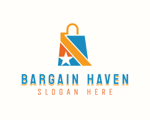 Sale - Shopping Bag Boutique logo design