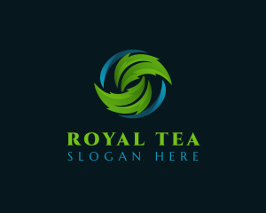 Natural Tea Leaf logo design