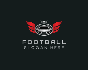 Supercar - Premium Racing Sedan logo design