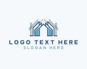 Structure - Real Estate Property Builder logo design