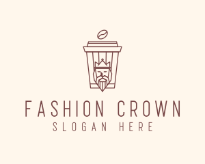 Coffee Crown Cup logo design