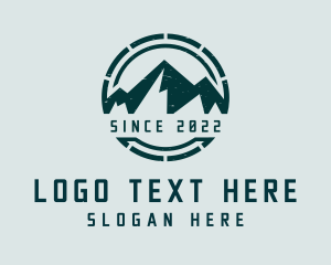 Exploration - Mountain Trek Park logo design