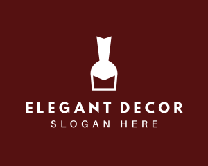 Decor - Vase Home Decoration logo design