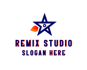 Rocket Star Agency logo design