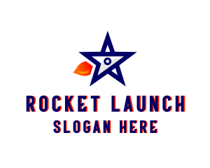 Rocket - Rocket Star Agency logo design