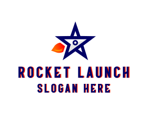 Rocket Star Agency logo design