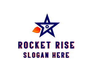 Rocket Star Agency logo design