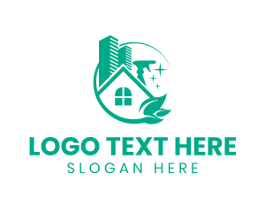 Shiny - Clean Home Housekeeping logo design