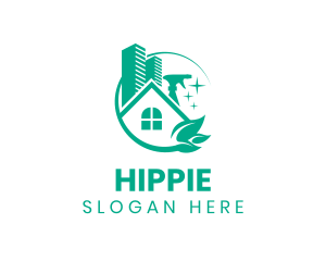 Blue - Clean Home Housekeeping logo design