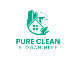 Clean Home Housekeeping logo design