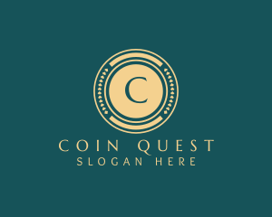 Circle Winery Bar Coin logo design