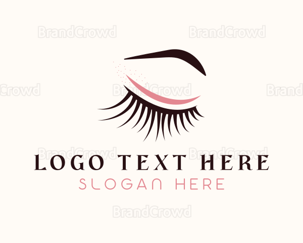 Eyebrow & Eyelash Salon Logo