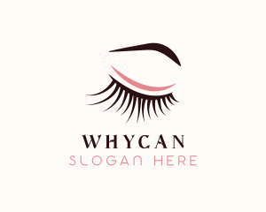 Eyebrow & Eyelash Salon Logo