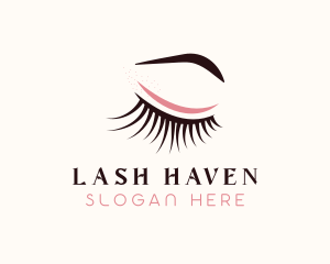 Eyebrow & Eyelash Salon logo design