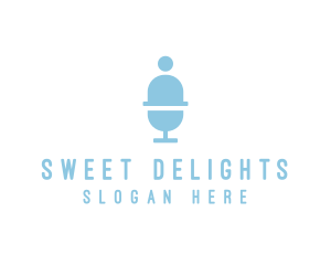 Ice Cream Gelato  logo design