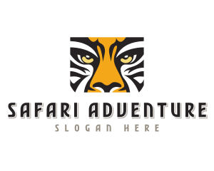 Tiger Eyes Safari logo design