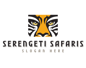 Tiger Eyes Safari logo design